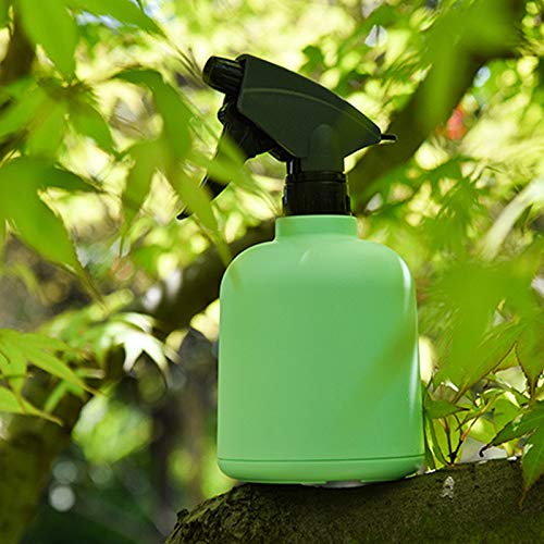 Lot de 4 pulvérisateurs vides en Plastique 600 ML pour Jardinage des Fleurs et Plantes hydratantes arrosage à l'huile Essentielle, Eau, Cuisine, Bain et Nettoyage, Vert+Bleu+Rose et Jaune