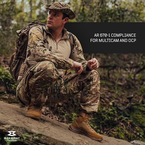 GARMONT T8 Falcon Combat Tactical Boots for Men and Women, Military, Army, Air Force, AR670-1 Compliant Footwear, Suede Leather, Lightweight and Breathable - Image 6