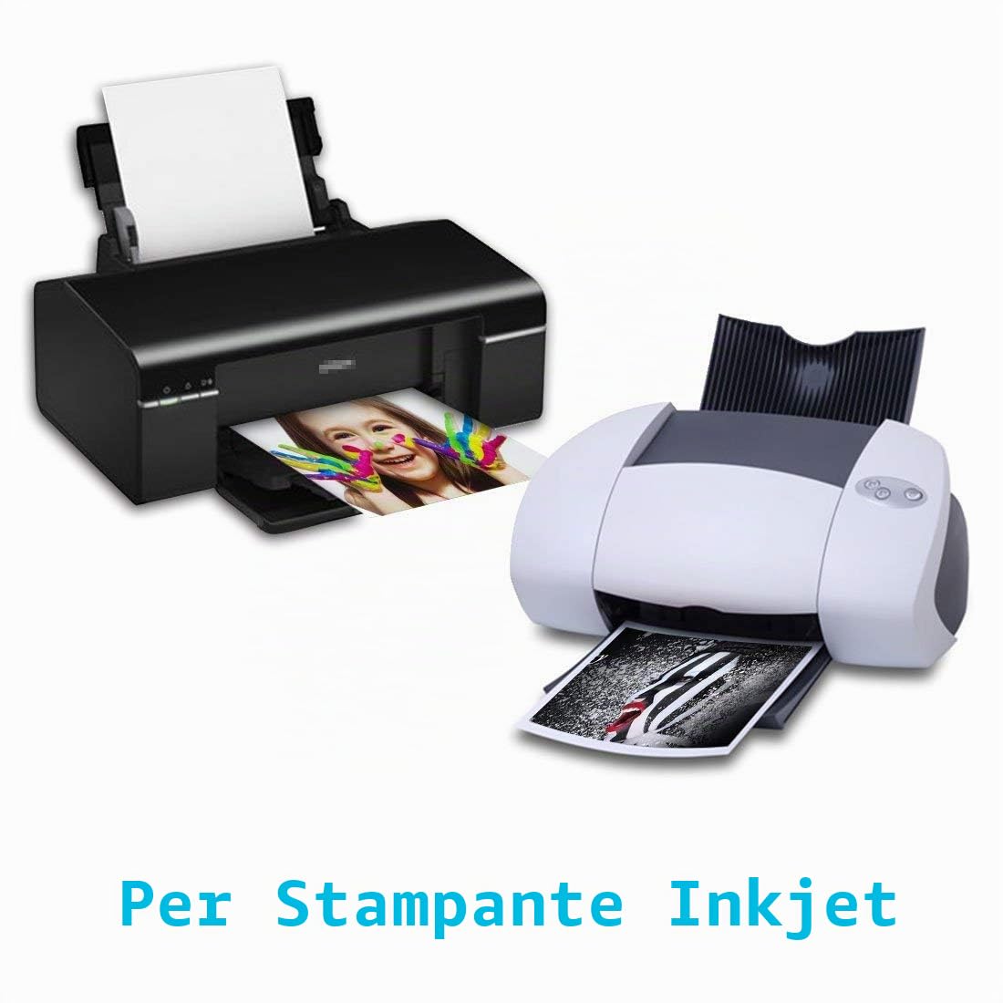 KOALA Carta fotografica lucida A4 250 g/m² 50 fogli per stampante a getto d'inchiostro Canon HP Epson