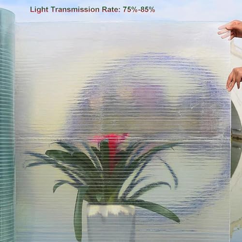 Plaque toiture polycarbonate transparente isolee etanche jardin