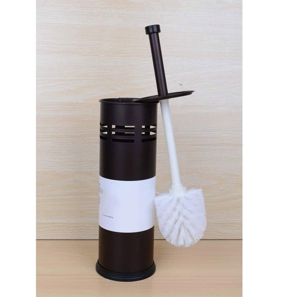 Ensemble de brosses de toilette en métal, convient pour les toilettes hautes et les porte-brosses WC