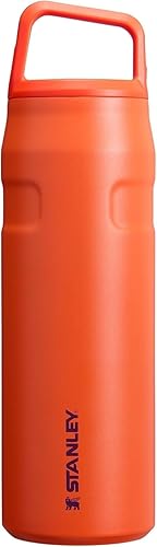 Miniatura 70 de Botella Stanley IceFlow con tapa y para llevar | Boca ancha con tapa de rosca | Ligera y a prueba de fugas para viajes y deportes | Acero inoxidable