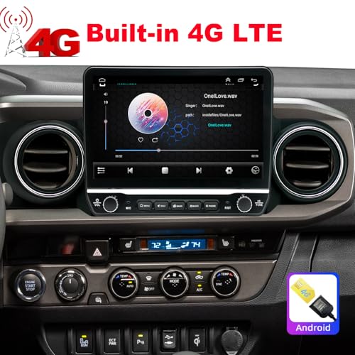 Radio para Toyota Tacoma 2016-2023 10.1" táctil QLED miniatura 3