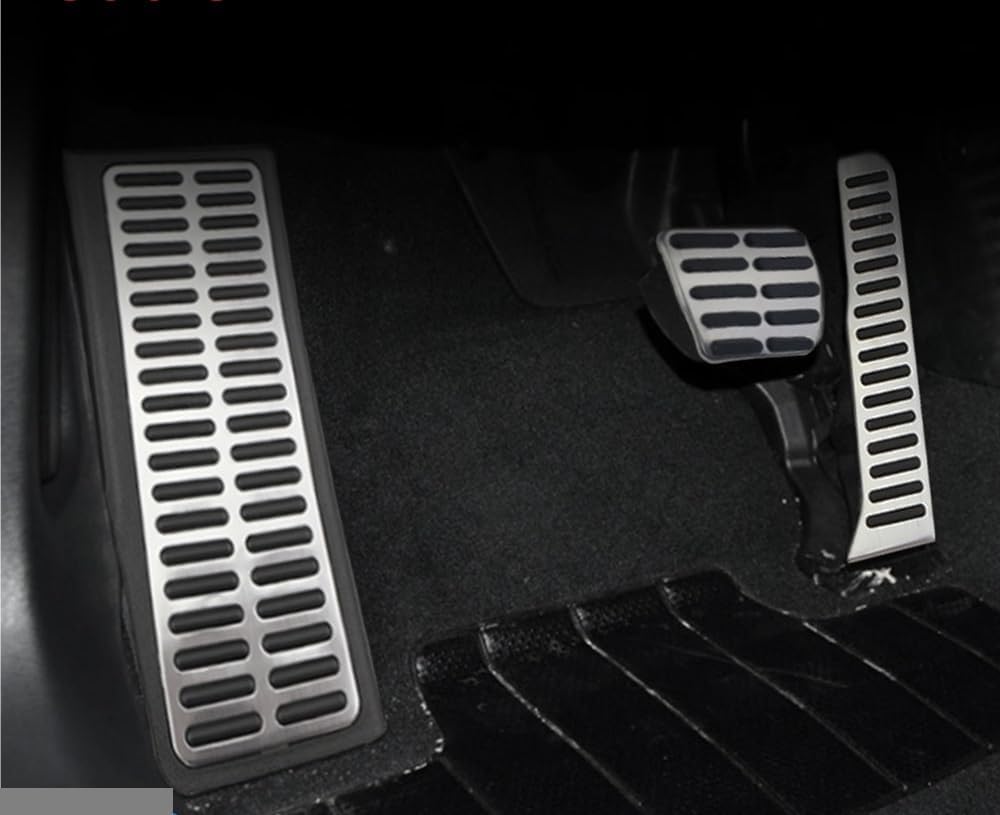 Copri Pedali Auto per Passat B6 B7 R36 Freno Acceleratore Pedali Antiscivolo Freni Pedaliera,C/MT
