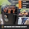 Oklahoma Joe's Bronco Pro 21.5 in. Heavy Duty Charcoal Drum Smoker and Grill with 366 sq. in. Cooking Area in Black #2