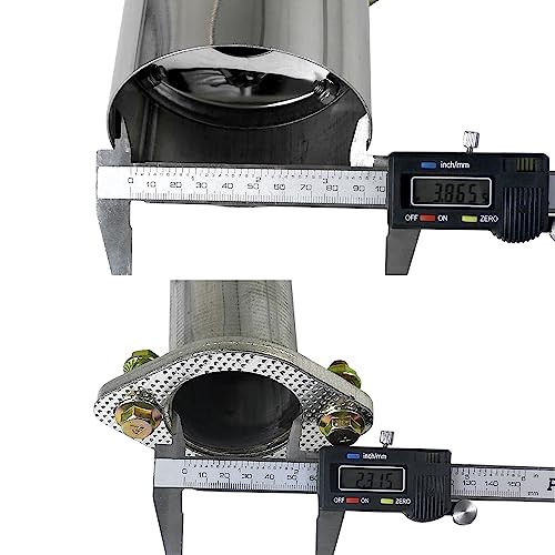 Spec-D Tuning N1 Style Exhaust Catback System Kit Compatible with 2001-2005 Honda Civic EX - Image 4