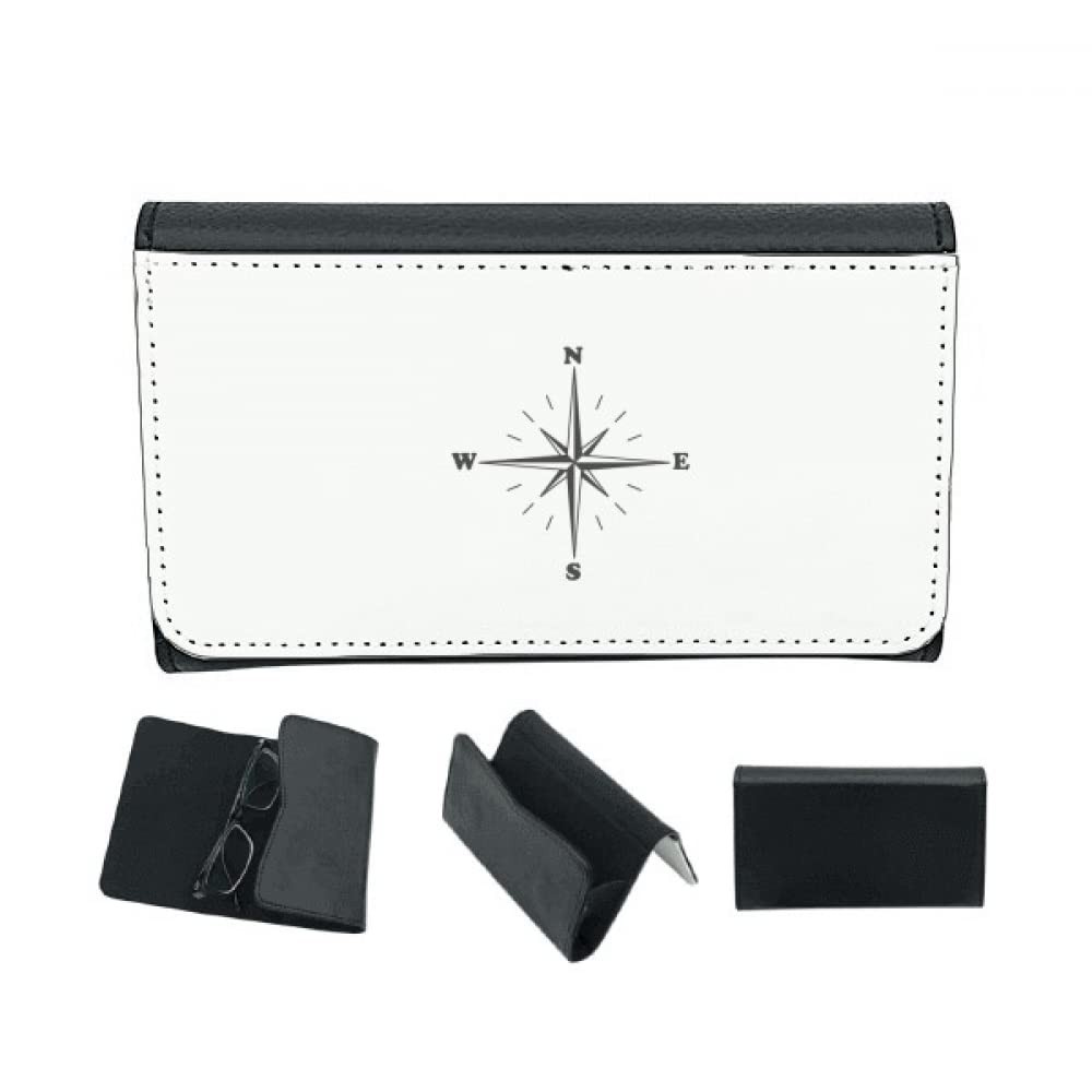 Direction Indicator Northwest Watch Eyeglass Case Hard Shell Portable Holder
