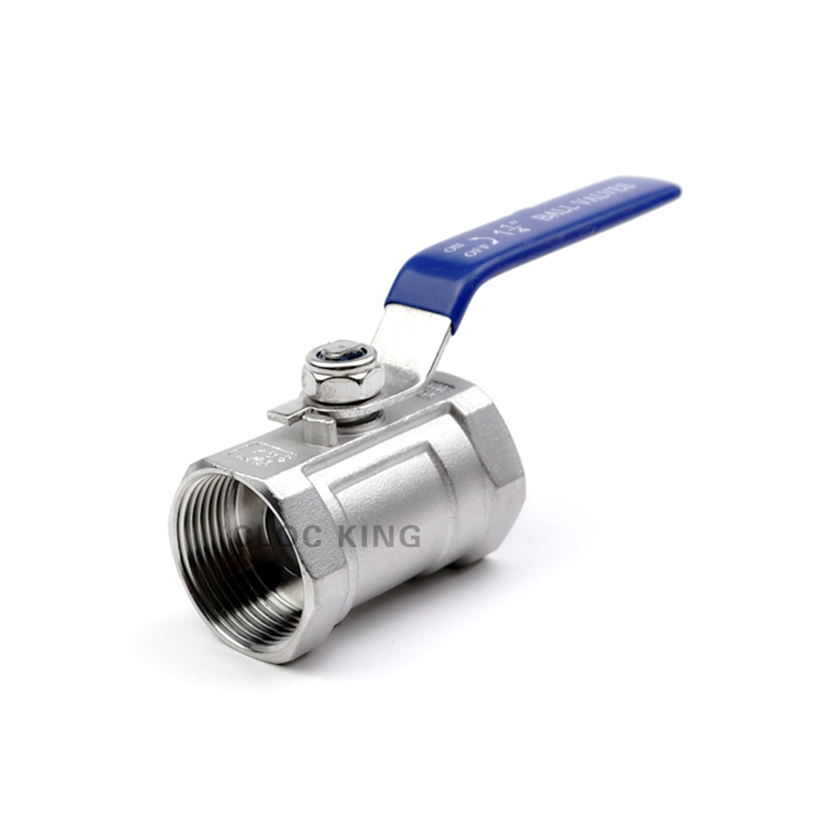 Válvula de bola SS304 de 3/4 BSPT ideal para sistemas de fluidos