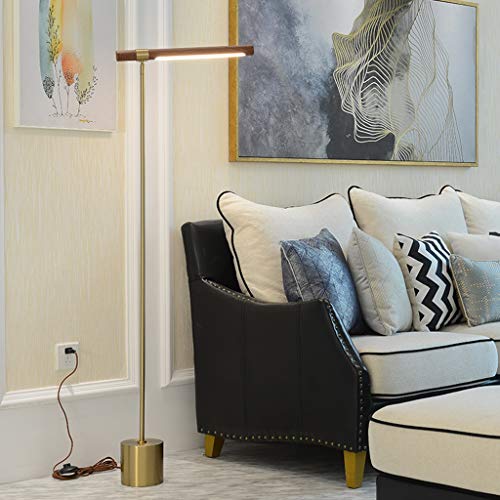 Lampe de plancher étude moderne verticale avec éclairage chaud et neutre - 6