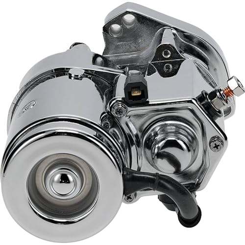 DB Electrical 410-22073 Chrome 2.4KW Starter Compatible with/Replacement for Harley Davidson Motorcycles (Dyna, Fatboy, Softail & Heritage) 31553-94 31559-99A by DB Electrical - Image 3
