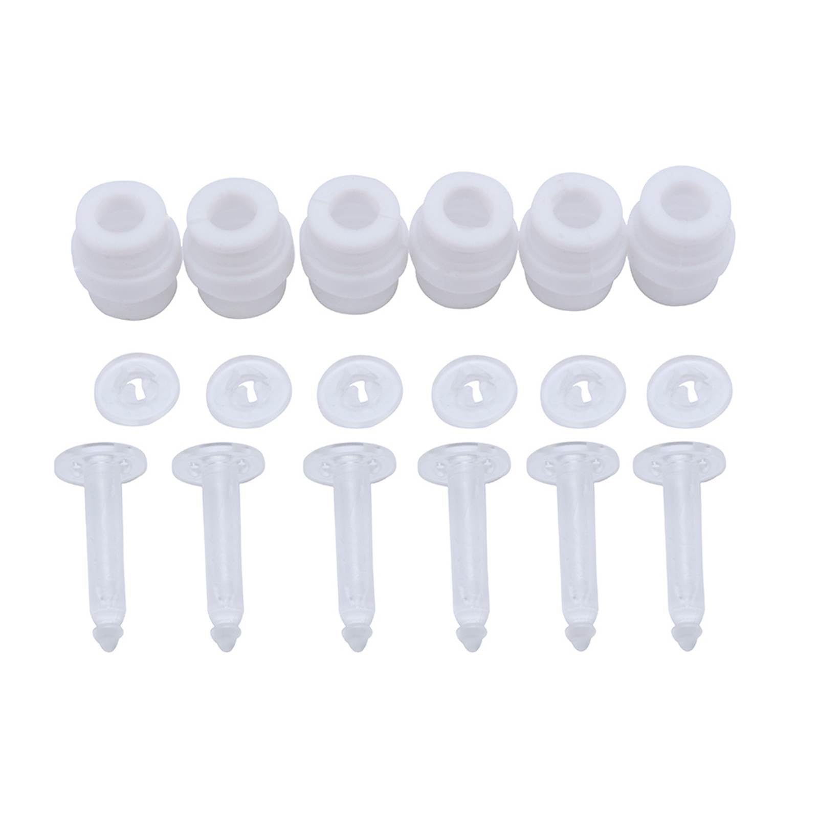 Drone Accessory Kit for Phantom 3 - White Rubber Balls & Anti-Drop Pins - Vibration Isolator - Easy Install - 180 Day Warranty