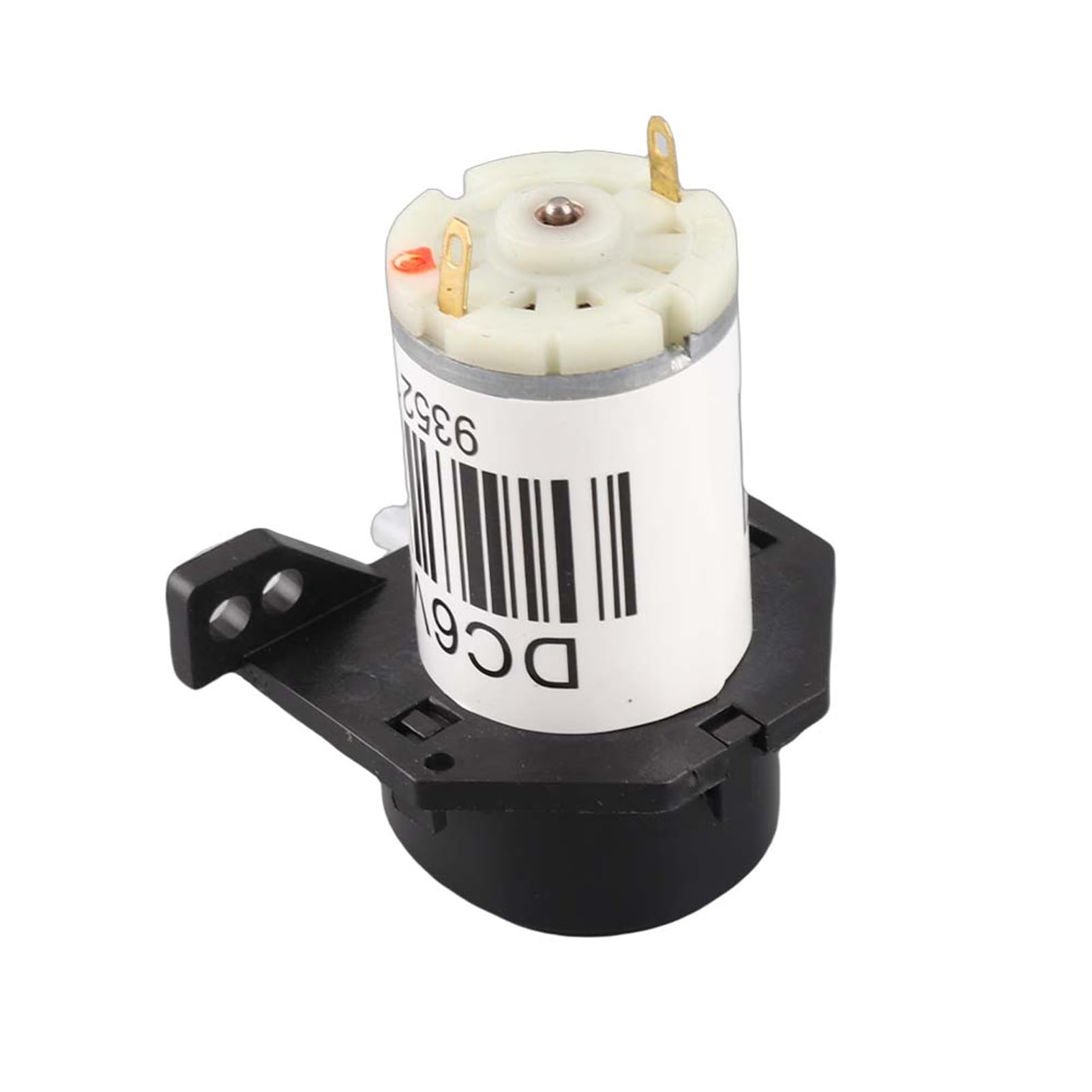 Jelquix Black Miniature Silent Peristaltic Pump With Easy Disassembly For Biochemical Analysis, Pharmaceutical Use, And More (6V Right Angle )