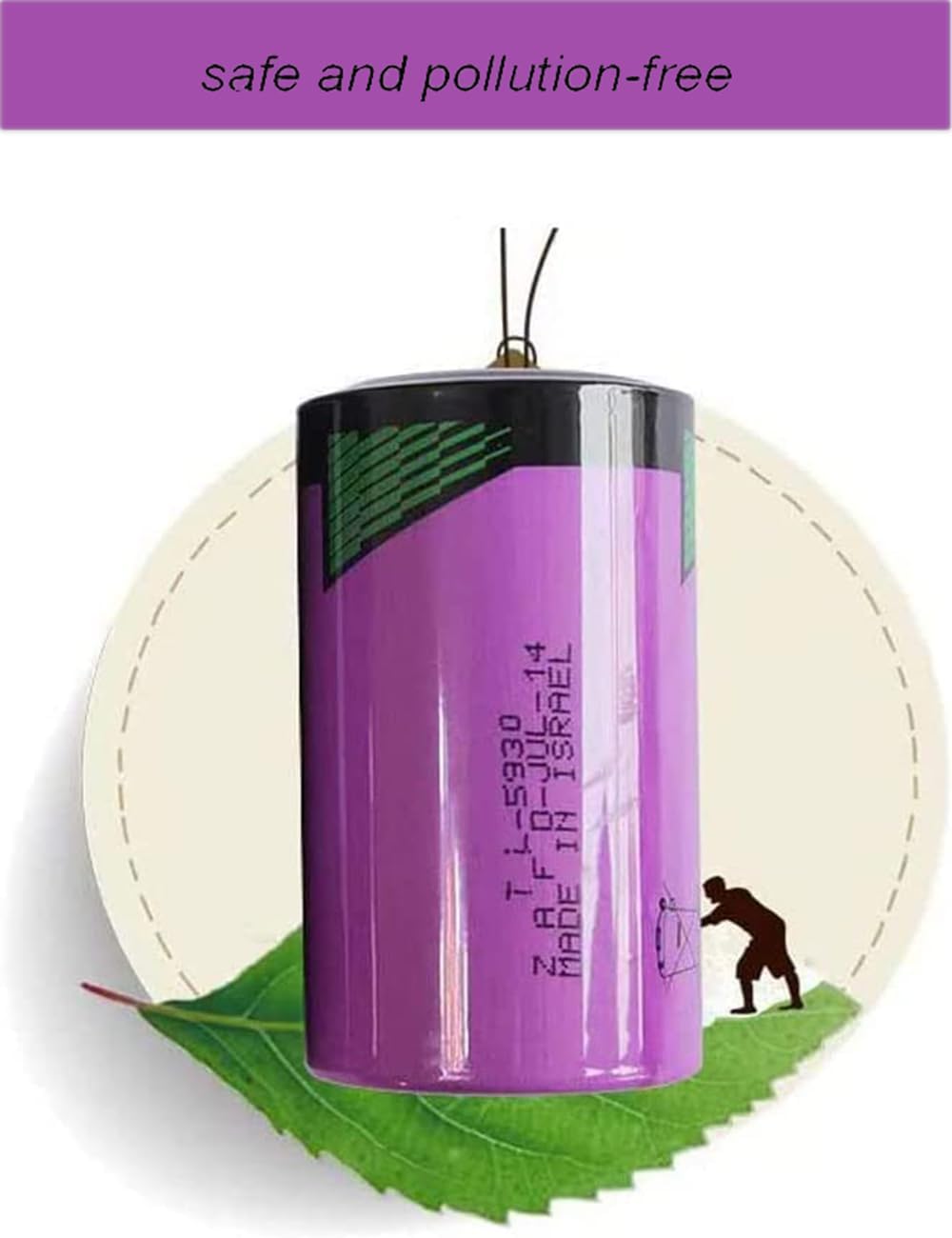 【6 Pack】 TL-5930 3.6V 19000mAh Lithium Battery for Tadiran TL-5930 Battery Series Size D TL-5930 Battery