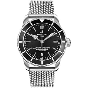 Breitling Superocean Heritage II B20 Reloj automático 44 esfera negra para hombre AB2030121B1A1