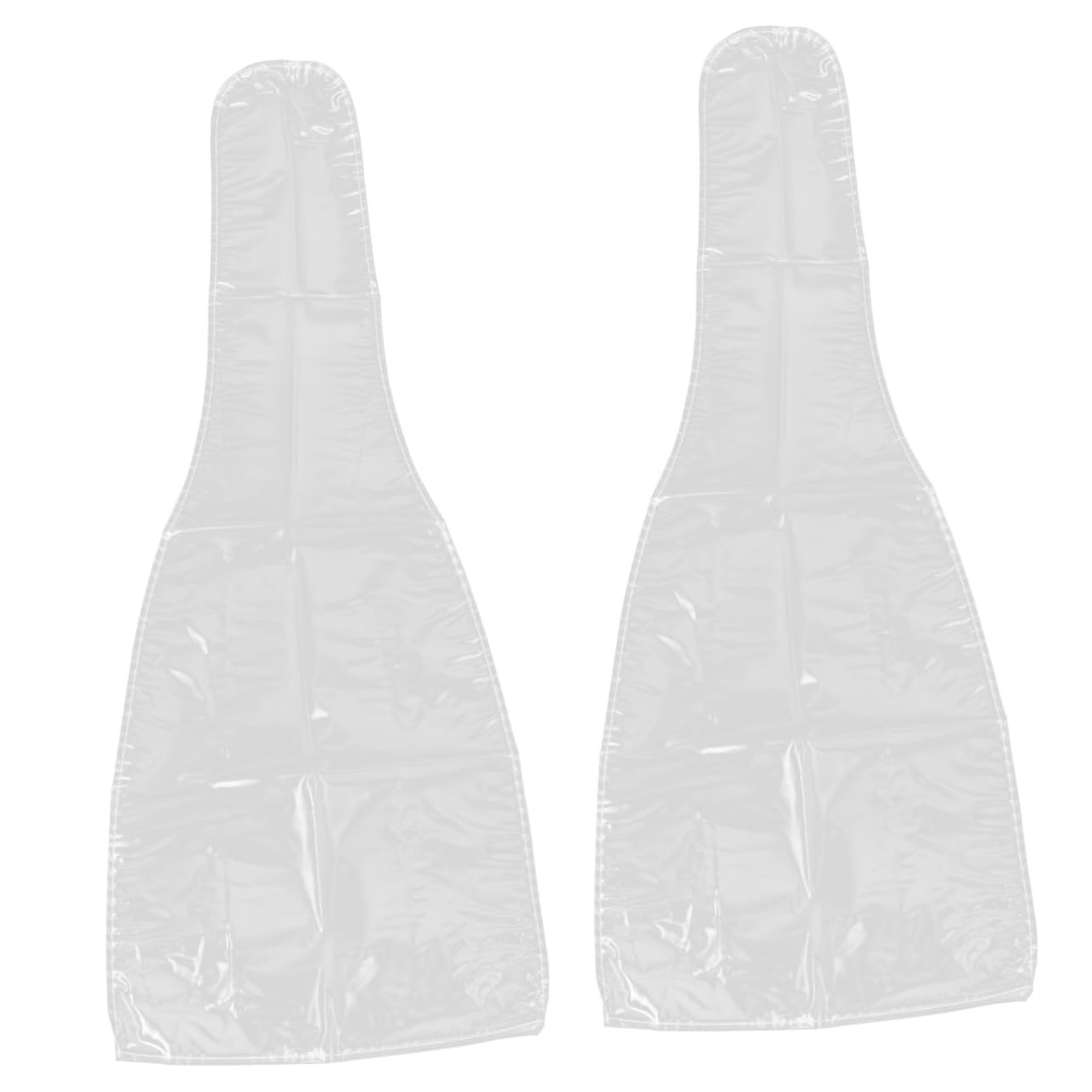 ifundom 2piezas Funda Protectora De PVC para Guitarras Eléctricas y Acústicas Cubierta Transparente para Guitarra Clásica Antipolvo y Resistente para Músicos