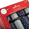 Hallmark Christmas Crackers, 2 Silver & Blue Starry Sky Designs, Pack of 12 in 2 Designs, Snakes & Ladders, Silver & Blue #4