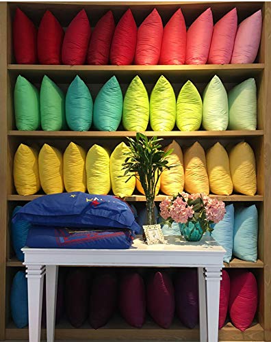 Thmyo SY-1629 4-Pack 100% Cotton Comfortable Solid Decorative Throw Pillow Case Square Cushion Cover Pillowcase Sublimation Blank Christmas Diy Throw Pillow Covers thumb #3