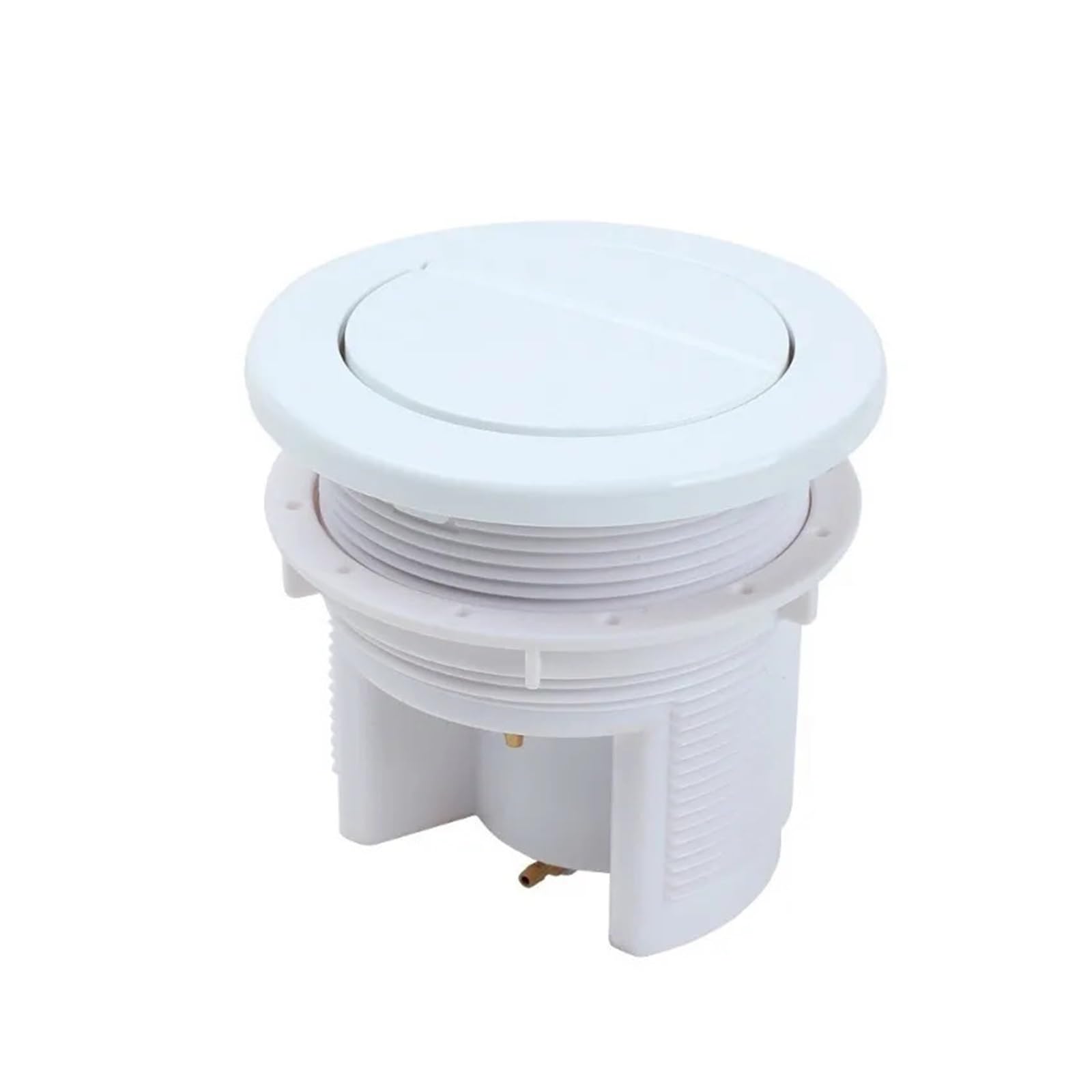 Compatible For Geberit, Pulsador De Descarga Neumático Doble Blanco