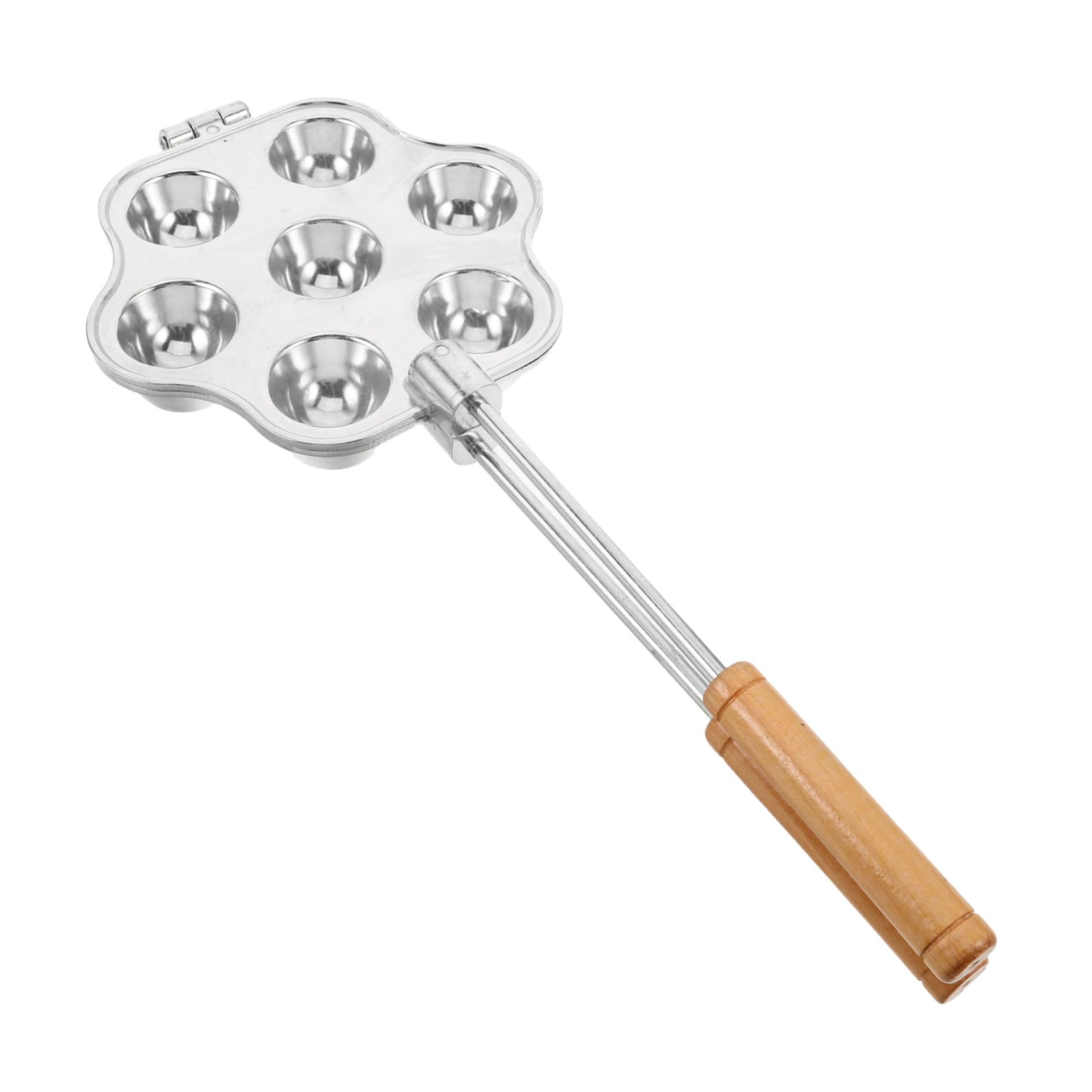 Homoyoyo Molde para hornear de huevo Mini moldes para pasteles Silver