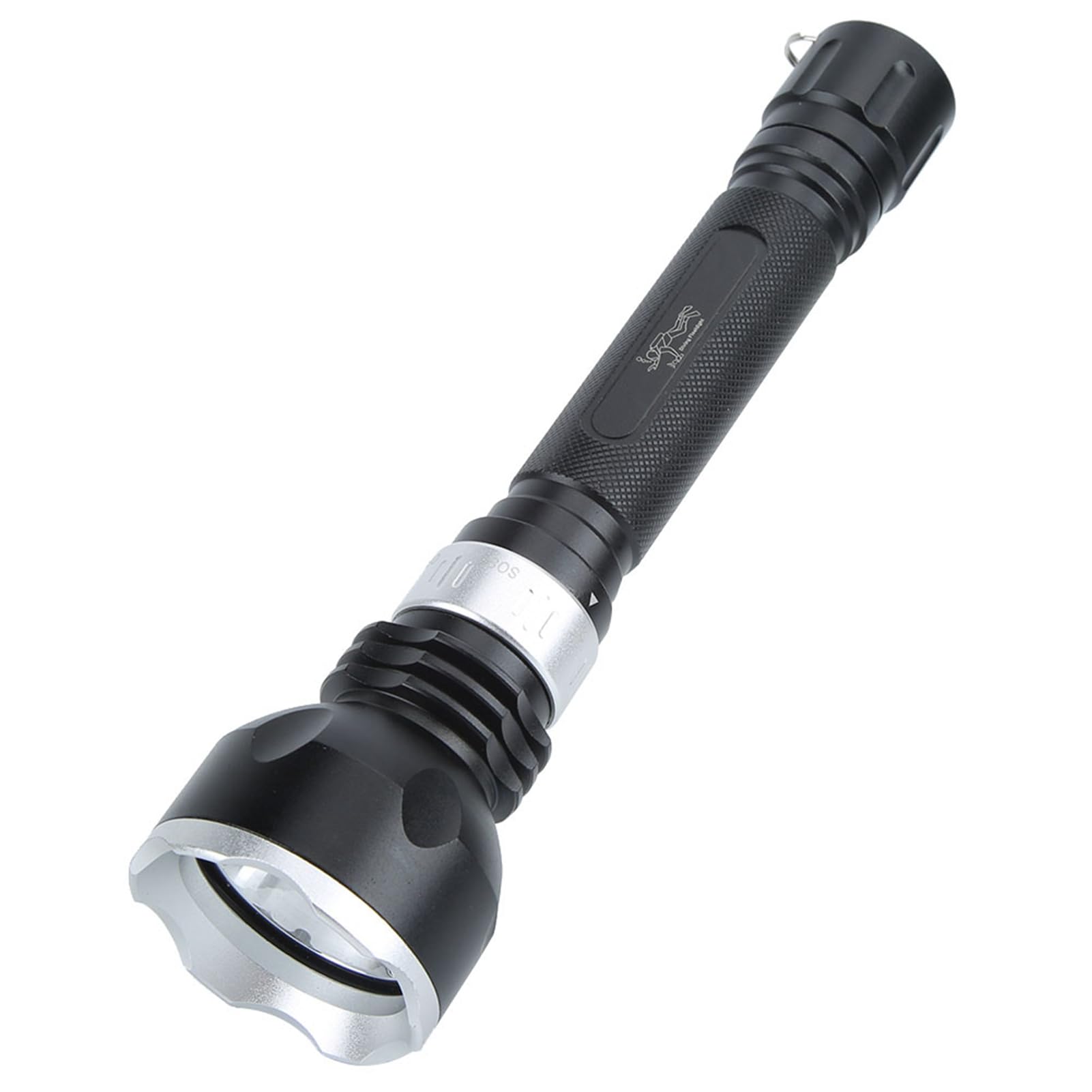 Torcia subacquea a LED in lega di alluminio Torcia subacquea esterna impermeabile a forte luce 100M per arrampicata in campeggio