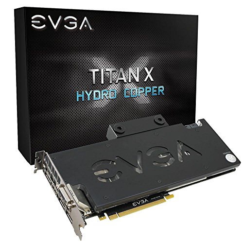 EVGA 12G P4 2999 KR NVIDIA GeForce GTX Titan X 12GB   Tarjeta gráfica (NVIDIA, GeForce GTX Titan X, 4096 x 2160 Pixeles, 12 GB, GDDR5 SDRAM, 384 bit)