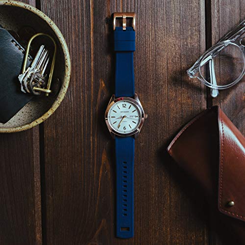Image of BARTON Elite Silicone Watch Bands - Gold Buckle Quick Release