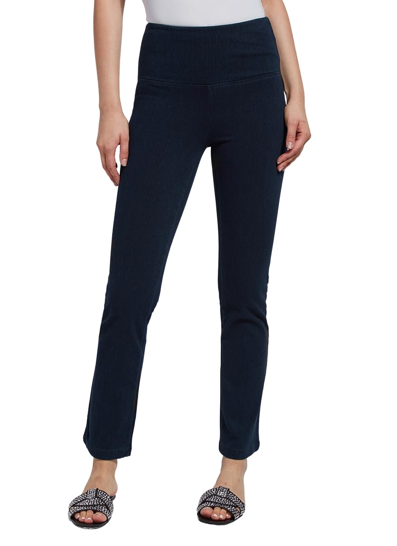 Lyssé Women's Indigo Denim Straight Leg Jeans, Xl