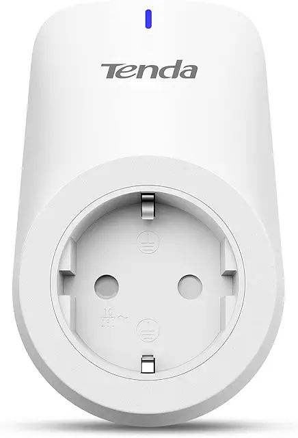 Imagen relacionada con Tenda SP9 16A Enchufe WiFi Inteligente con Medidor de Energia (Para Controlar sus Dispositivos desde Cualquier Lugar, Funciona con Amazon Alexa y Google Home)