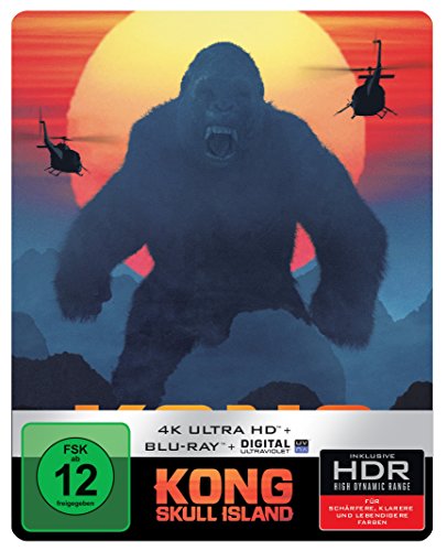 Kong: Skull Island – 4K Steelbook (UHD + Blu-ray Disc)