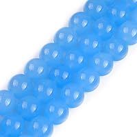 Vista 58 de JOE FOREMAN Cuentas redondas de piedra natural de jade rosa de 0.315 pulgadas para hacer joyas, cuentas de 15 pulgadas, piedras semipreciosas