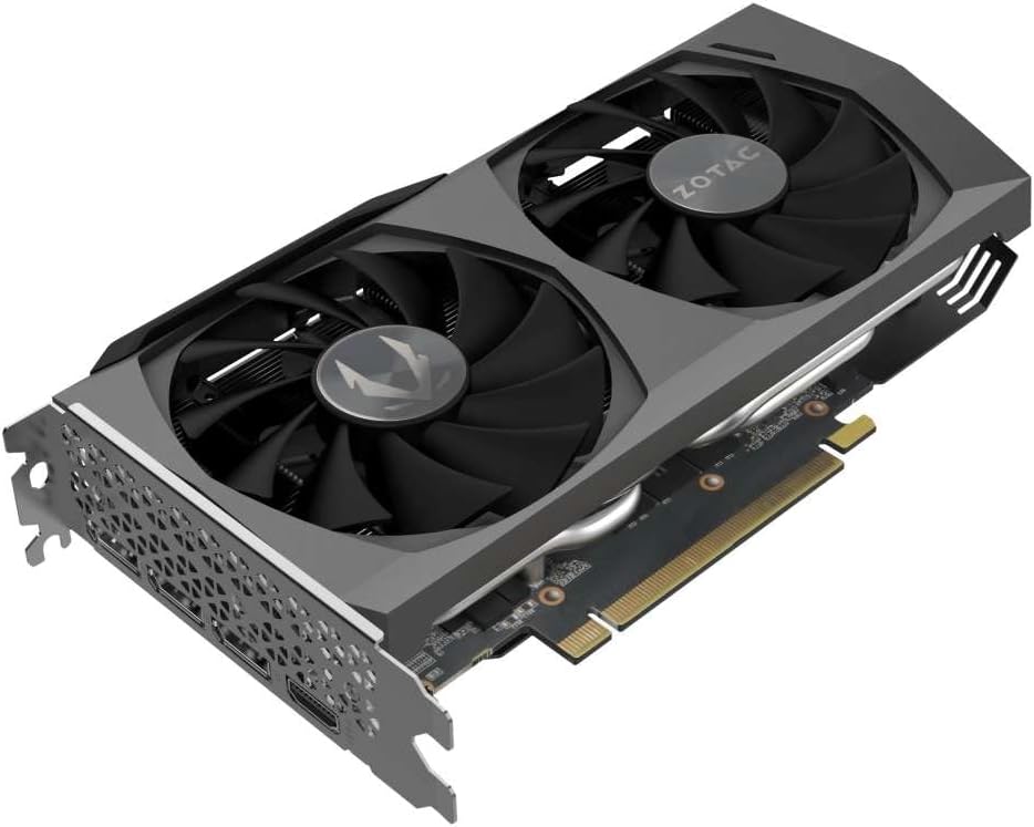 Zotac Vga Gaming Geforce Rtx 3060 Ti Twin Edge Oc Lhr 8Gb Gddr6, Grigio, 28.3 x 8.3 x 21.8 cm 800 grammi Zotac Vga Gaming Geforce Rtx 3060 Ti Twin Edge Oc Lhr 8Gb Gddr6, Grigio, 28.3 x 8.3 x 21.8 cm 800 grammi