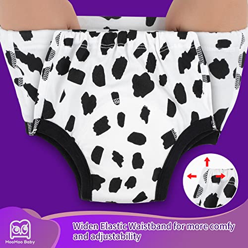 Image of MooMoo Baby Potty Training Underwear 9 Packs Absorbent Toddler Training Pants 5T