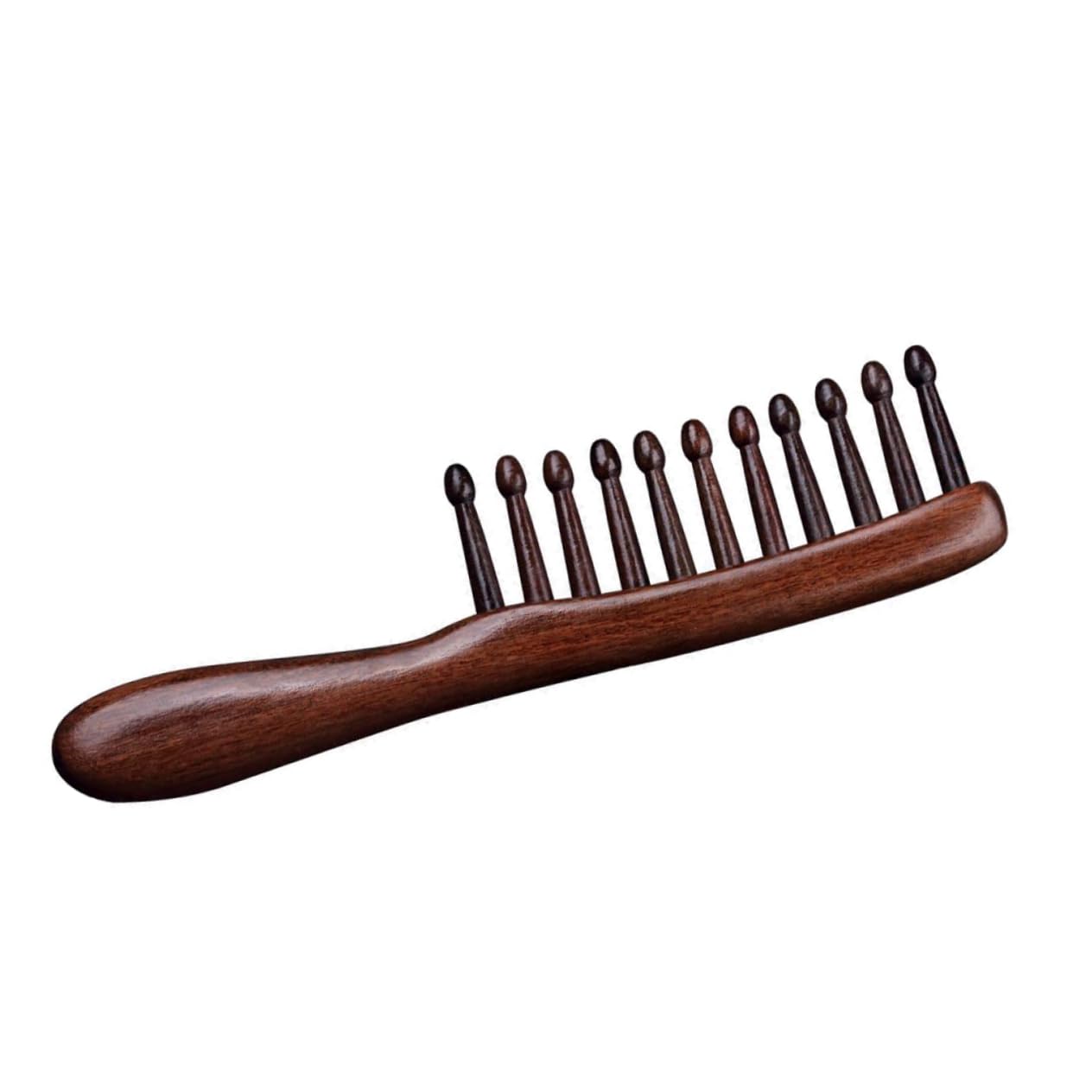 Baluue 3stücke Sandelholz Haarkamm Mit Breiten Zähnen Kopfhautmassage Kamm Für Lockiges Haar Sanftes Entwirren Für Haartypen Langlebig Und Stabil Für Haarpflege
