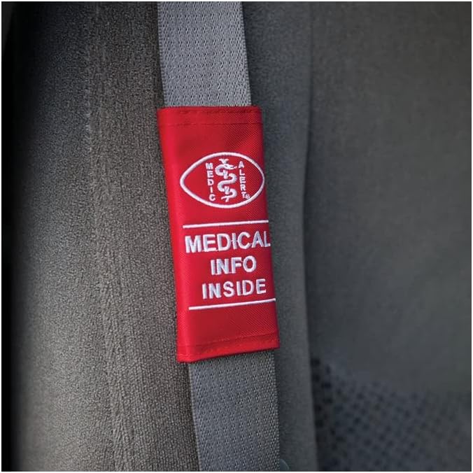 MEDICALERT Foundation MedicAlert Seatbelt ID Holder
