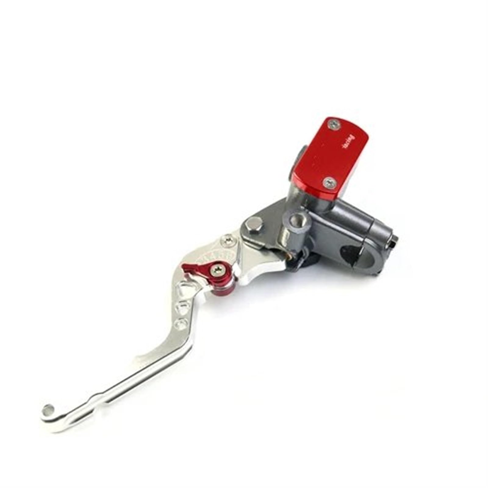 Hguvsjd One Color Universal 22Mm Dirt Bike Motocross Motorcycle Brake Master Cylinder Lever Hydraulic Clutch Motorcycle Brake Lever(Red Left Clutch)