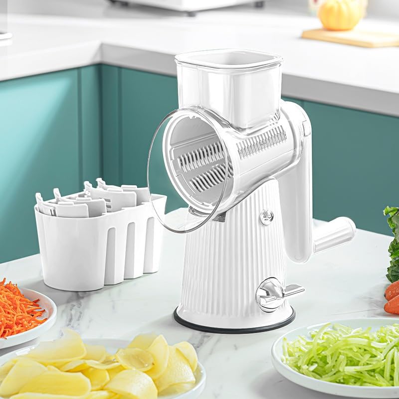 Le D'Affaires 5 in 1 Cheese Grater White
