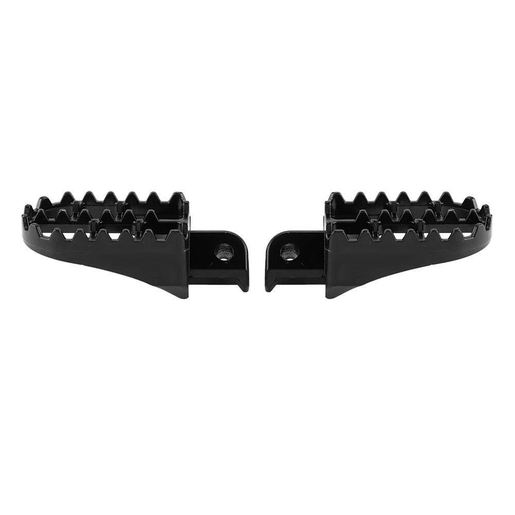 Aramox 1 par de estribos para motocicleta, de aleación de aluminio, antideslizantes, reposapiés para bicicleta PW50 PW80 TW200 PW 50 80 TW 200 Dite Bike