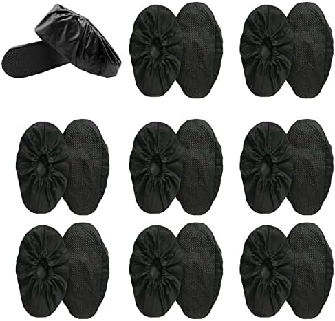 4 Pairs Reusable Non-Slip Shoe Covers(Light Grey),Washable Overshoes Shoe Covers,Home Dust Shoe Covers For Household Carpet Floor Protection