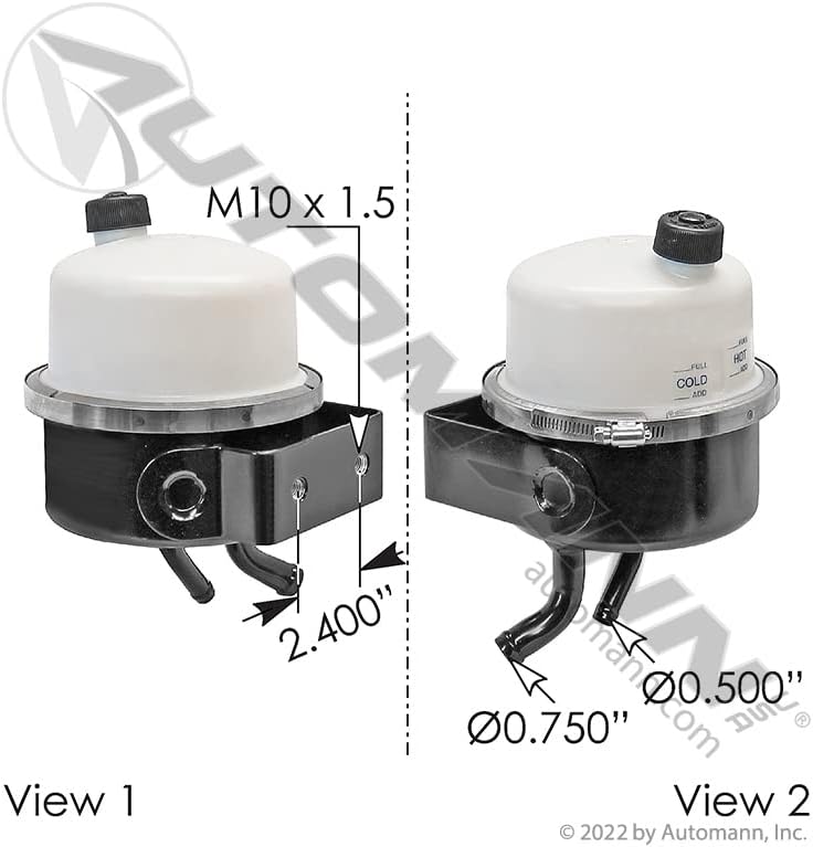Power Steering Reservoir Peterbilt 94574A