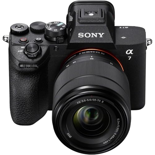 Image of Sony Alpha 7 V Full-Frame Hybrid Mirrorless Camera: 30fps Blackout-Free Shooting, AI Autofocus + Sony - FE 28-70mm f /3.5-5.6 OSS Interchangable Standard Zoom Lens (Value Bundle)