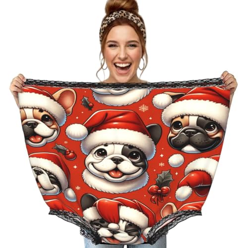 Culotte de Noël surdimensionnée noire : finis les sous-vêtements serrés