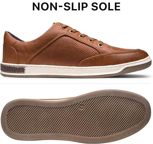 Jousen Men's Fashion Sneakers Classic Retro Casual Shoes for Men Breathable Business Dress Sneaker - Image 3