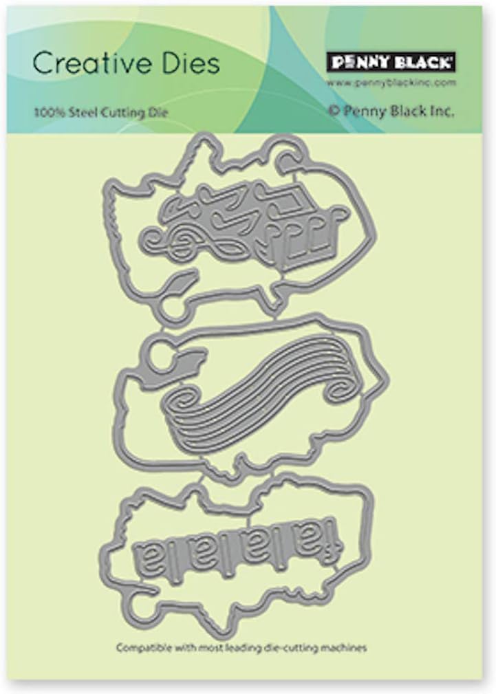 Penny Black 51-693 Sing Joy カットアウトスチールダイセット