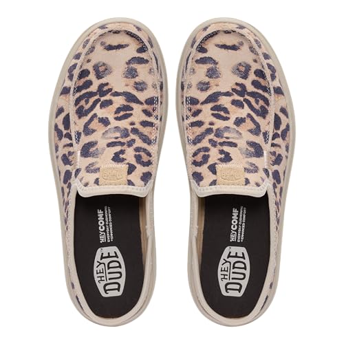 Image of HEYDUDE Women's Austin Lift Platform Mule | Casual Slip-On Shoes | Lightweight, Comfortable, Stylish Everyday Footwear