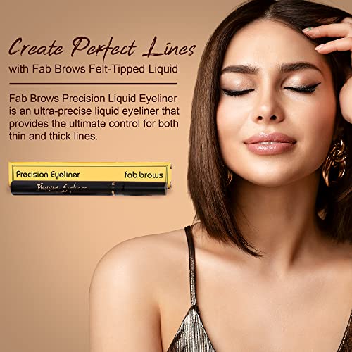 Delineador Líquido Fab Brows Precisión Negro Resistente al Agua miniatura 6