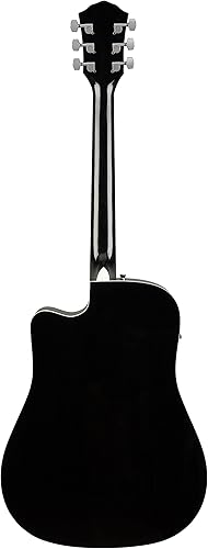 Miniatura 2 de Fender FA-125CE Dreadnought - Guitarra acústica, color negro