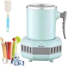 Electric Mini Cooler Cup,Quick Portable Small Coolers,Rapid Drink Instant Summer Rrink Cooling Cup,Home Office Cold Mini Water Cooler,Desktop Iced Cooler Electric for Cola Beer Coffee Juice
