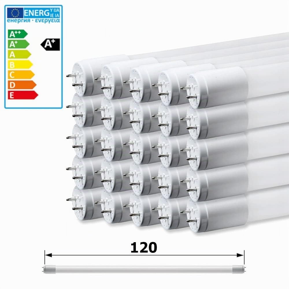 25er pack LED Leuchtstoffröhre 120cm GLAS T8 G13 18W Neonröhre Röhre Lampe Röhren Tube (Neutralweiß)