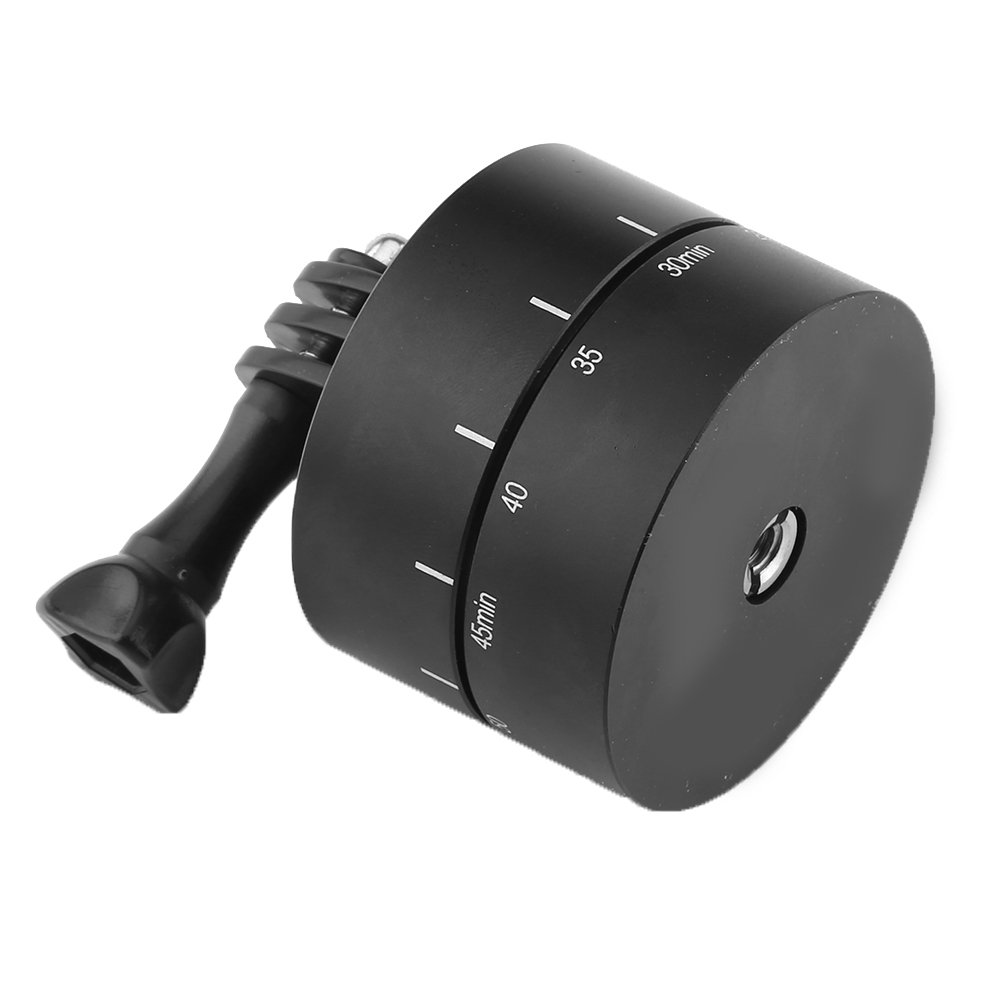 Treppiede Rotante con Stabilizzatore Time-lapse a 360° e 60 Minuti motor time lapse con Adattatore motor time lapse Adattatore per Treppiede con Stabilizzatore Teste per treppiedi