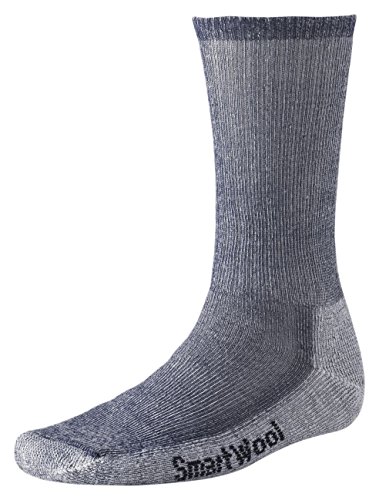 Smartwool Hike Medium Crew 3-Pack Navy Large (Men's Shoe 9-11.5, Women's Shoe 10-12.5)